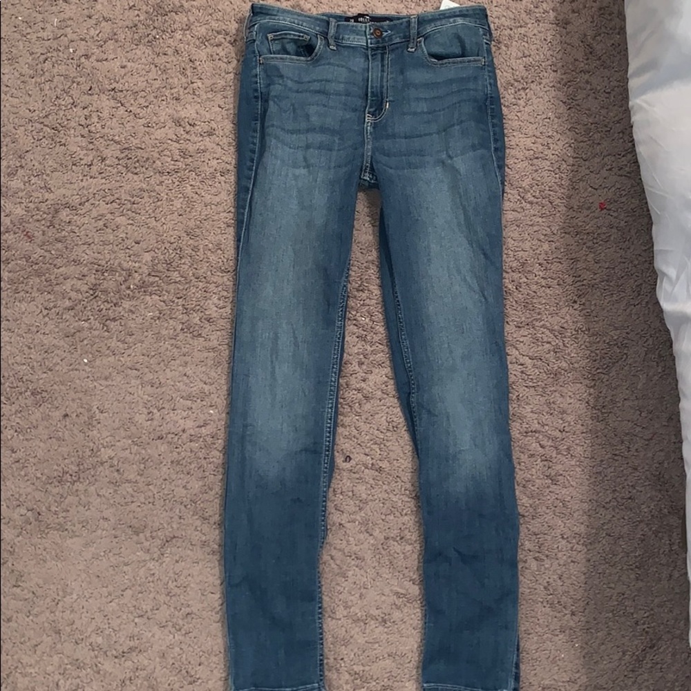 hollister high rise super skinny jean